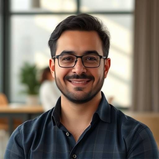Foto de Javier Castro, cofundador de Estudio Lumina